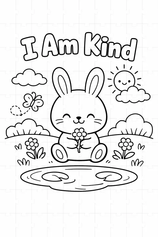 Positive Affirmations Coloring Pages