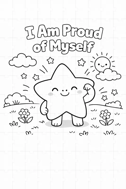 Positive Affirmations Coloring Pages