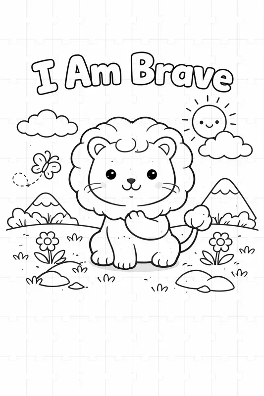 Positive Affirmations Coloring Pages