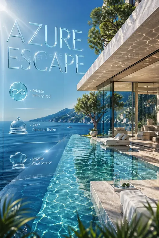 Summer Immersive Luxury Rental Ads