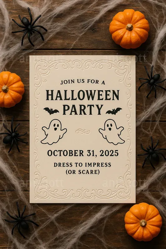 Any Event Invitation Card Aesthetics