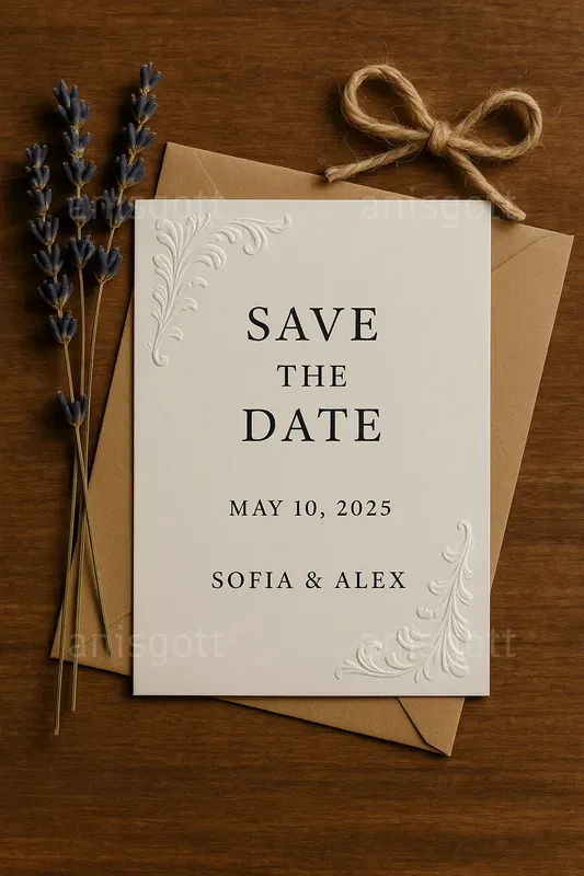 Any Event Invitation Card Aesthetics