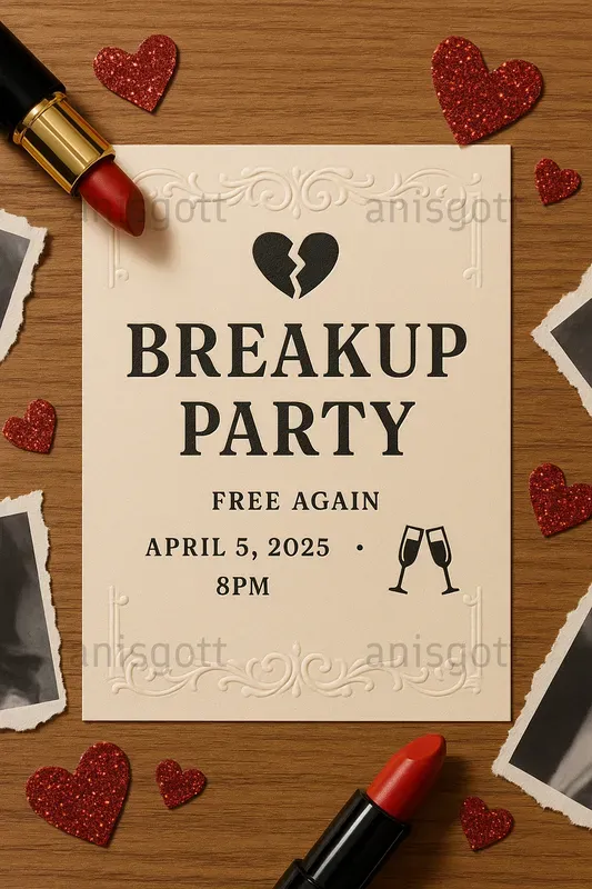 Any Event Invitation Card Aesthetics