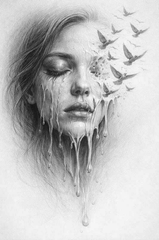 Emotional Pencil Sketches