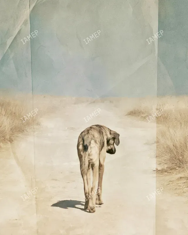 Painterly Emotional Walking Scenes
