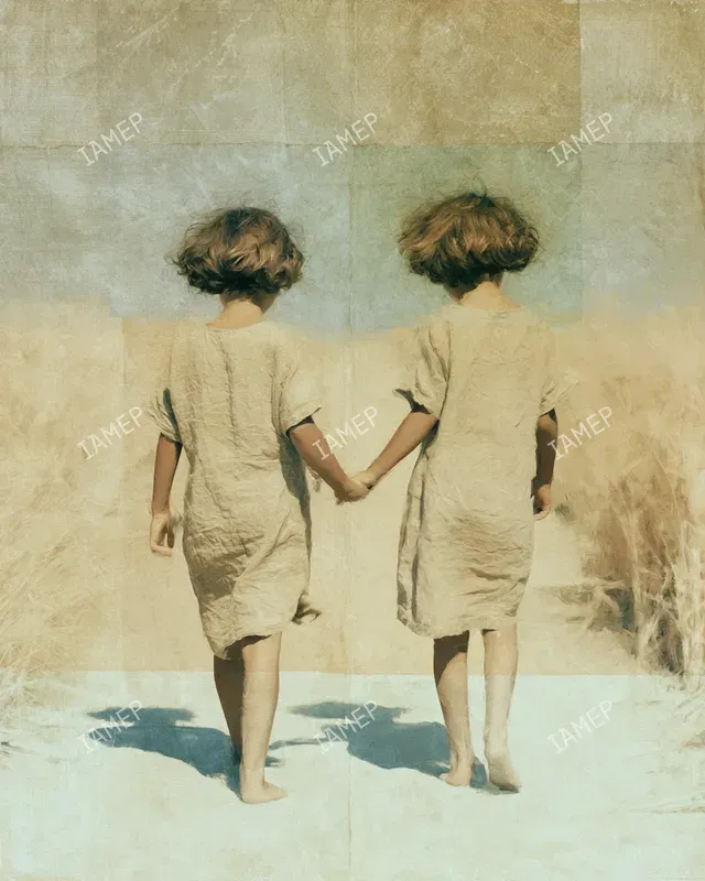 Painterly Emotional Walking Scenes