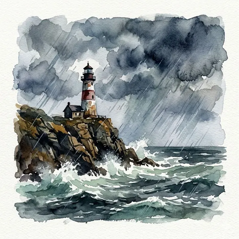 Serene Watercolor Landscapes