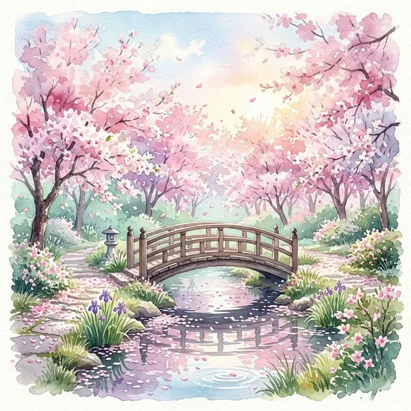 Serene Watercolor Landscapes