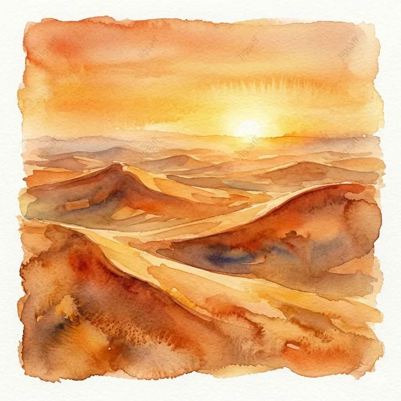 Serene Watercolor Landscapes