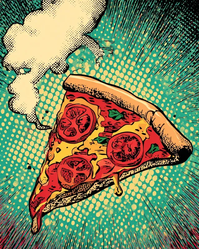 Retro Pop Art Advertising Posters