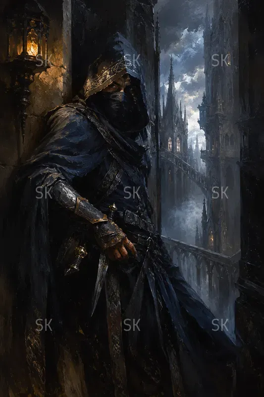Cinematic Fantasy Oil Paintings