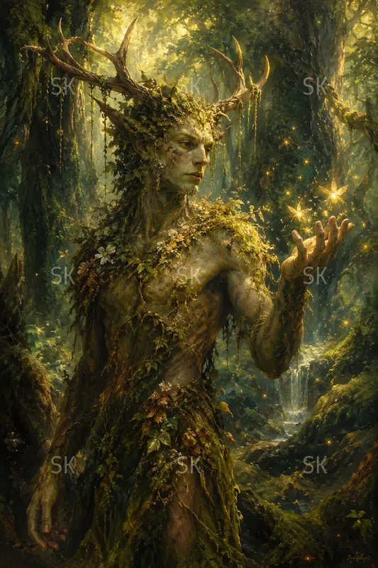 Cinematic Fantasy Oil Paintings