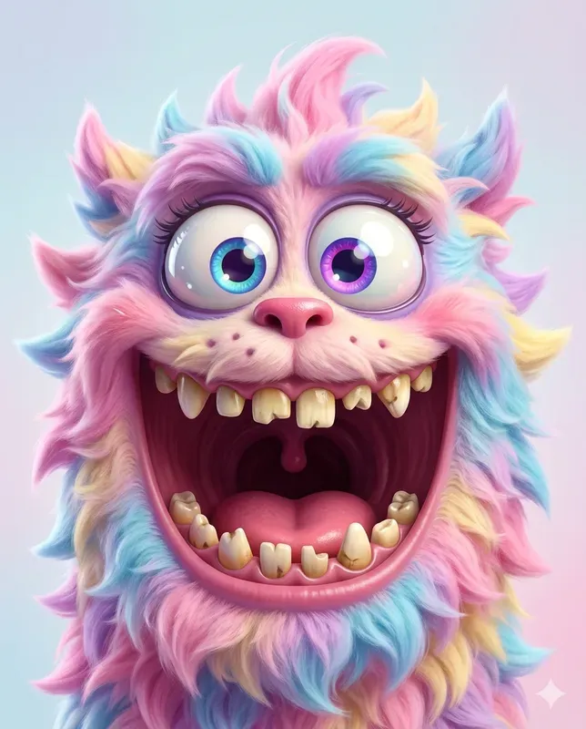 Cartoon Monster Faces Packs