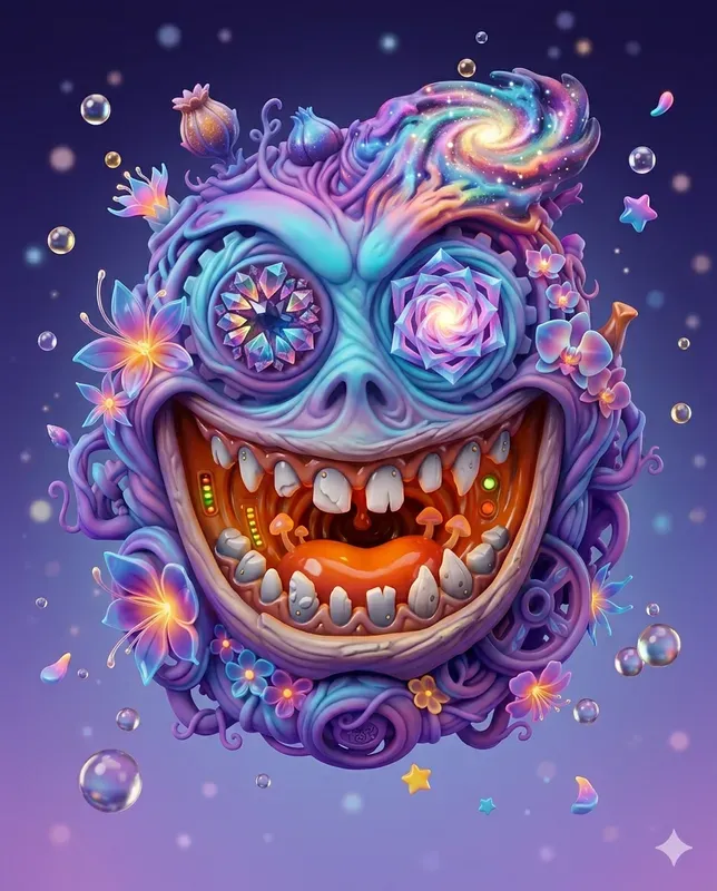 Cartoon Monster Faces Packs