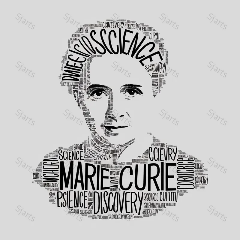 Typography Portraits Of Global Icons