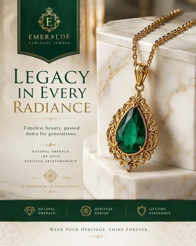 Jewelry Ad Poster Creators