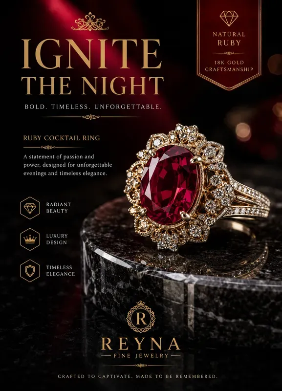 Jewelry Ad Poster Creators