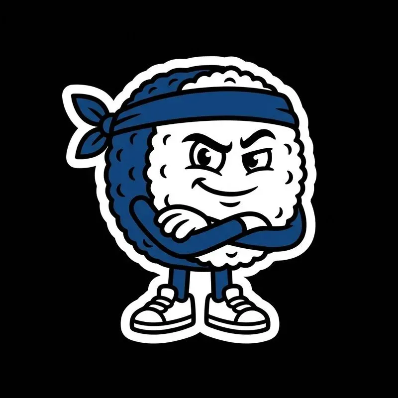 Minimalist Mascot Sticker Generator