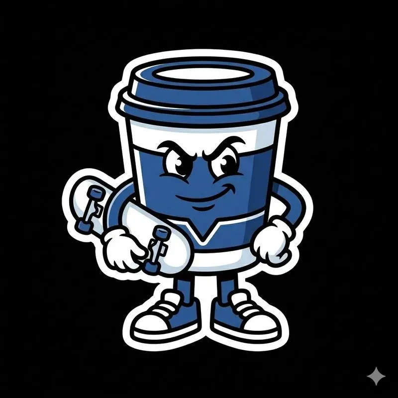 Minimalist Mascot Sticker Generator