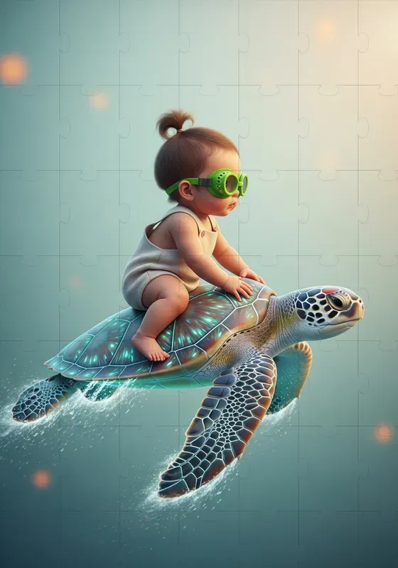 Fantasy Infant Aerial Rider Scenes