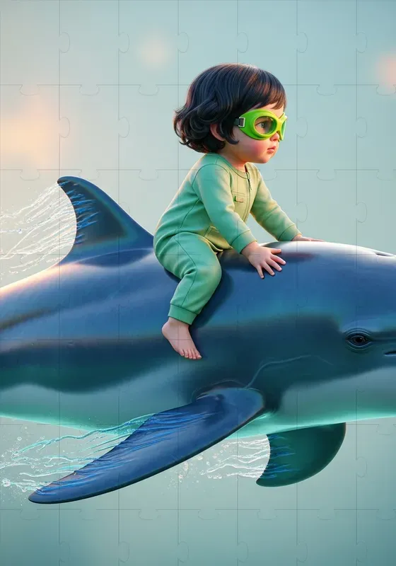 Fantasy Infant Aerial Rider Scenes