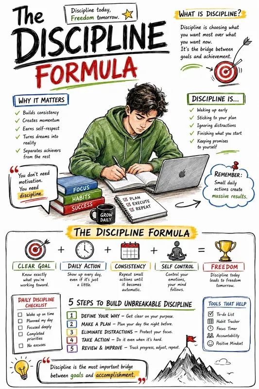 Success Mindset Infographics