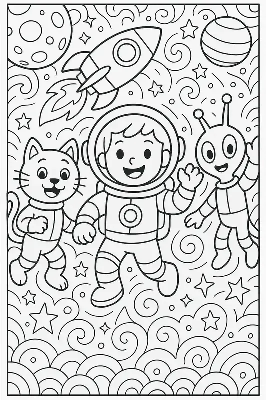 Fun Kids Coloring Pages
