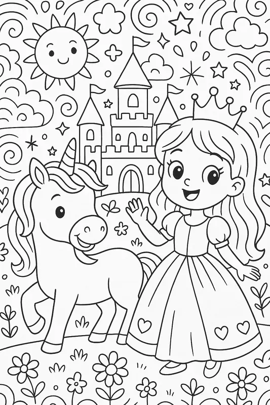 Fun Kids Coloring Pages