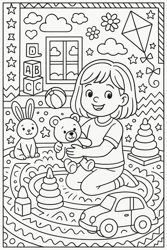 Fun Kids Coloring Pages