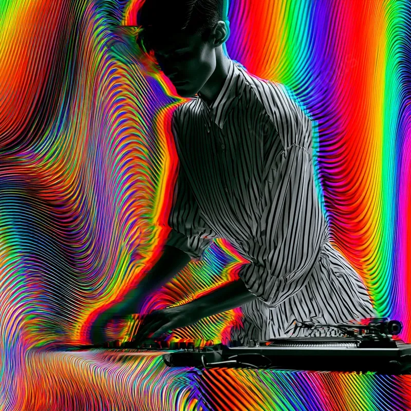 Psychedelic Optical Poster Art