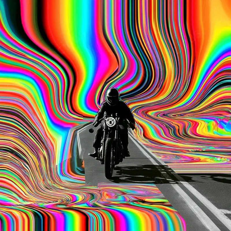 Psychedelic Optical Poster Art
