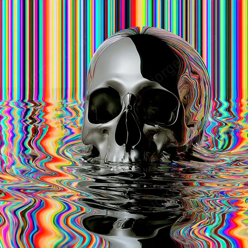 Psychedelic Optical Poster Art