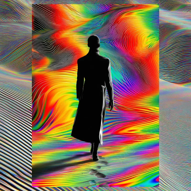 Psychedelic Optical Poster Art