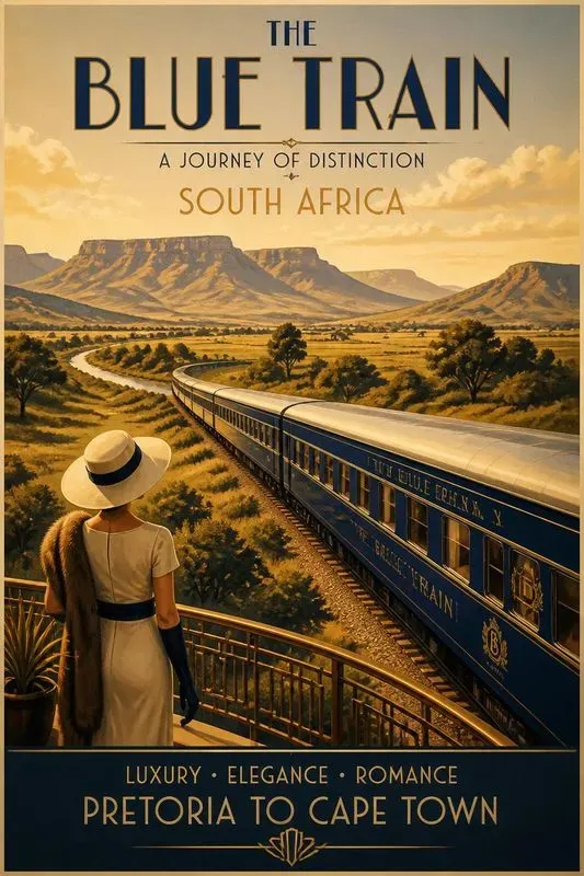 Retro Railway Travel Posters