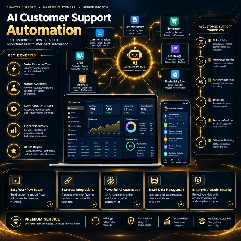 Workflow Automation Infographics