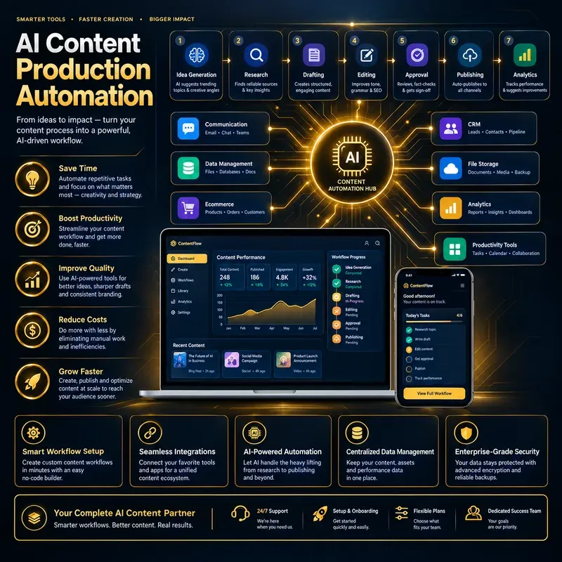 Workflow Automation Infographics