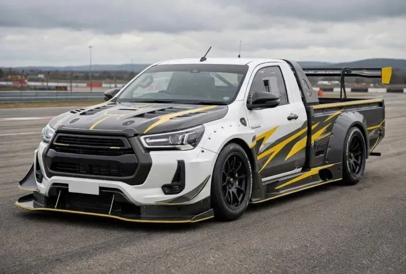Gt3 Pickup Track Truck 3 Angles