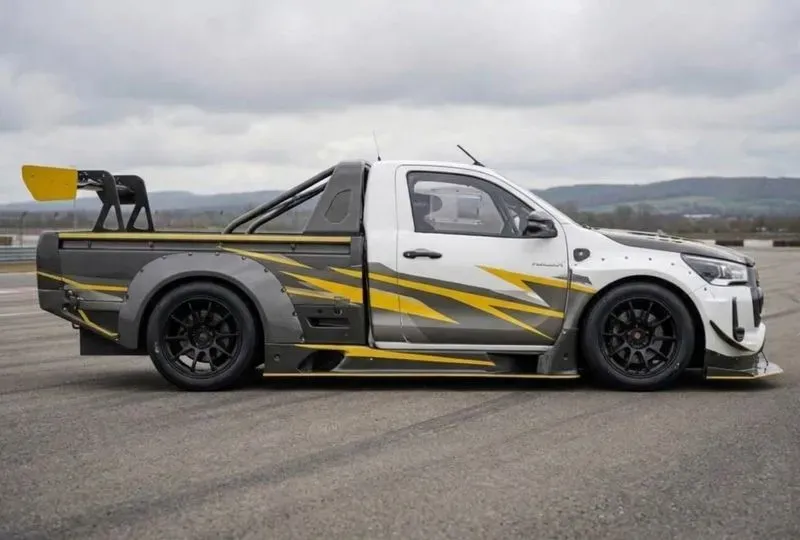 Gt3 Pickup Track Truck 3 Angles