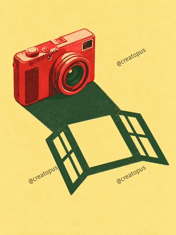 Surreal Screenprint Shadow Art Prints