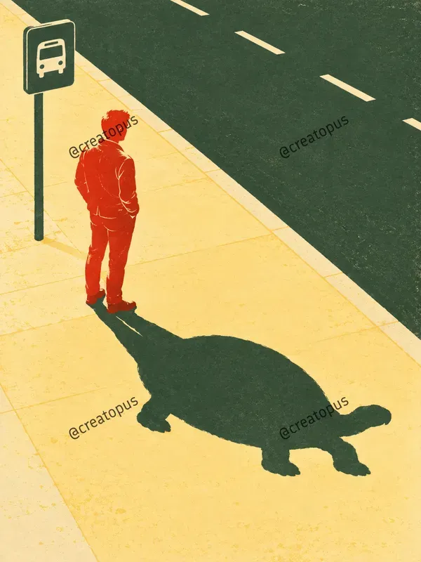Surreal Screenprint Shadow Art Prints
