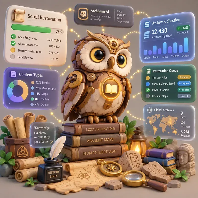 3D Workflow Dashboard Creators