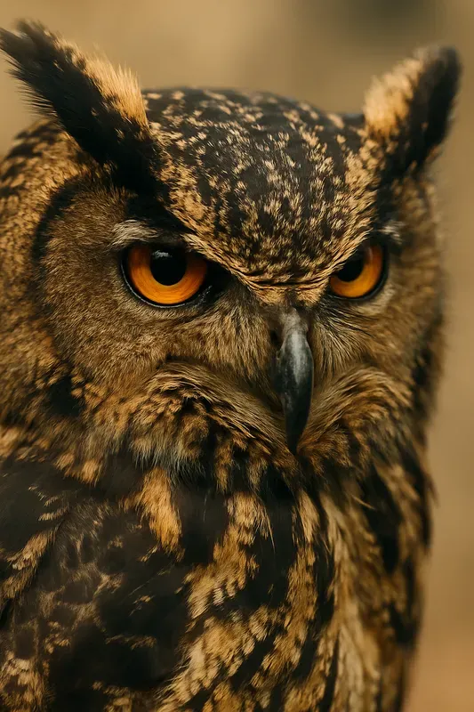 Ultra Closeup Animal Face Portraits