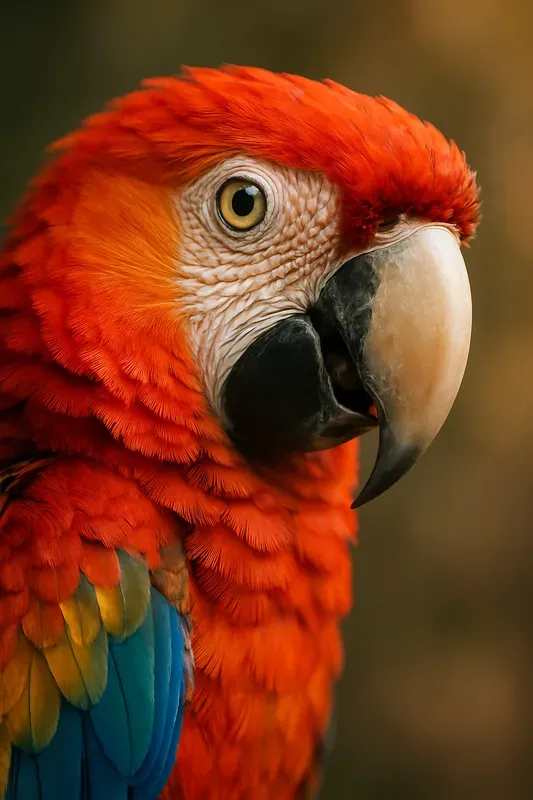 Ultra Closeup Animal Face Portraits