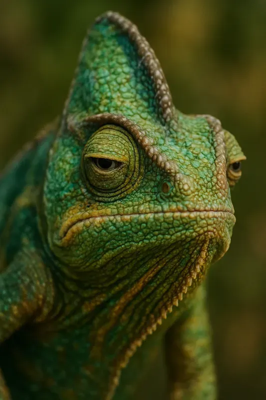 Ultra Closeup Animal Face Portraits