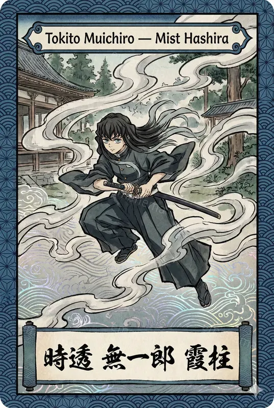 Ukiyoestyle Collectible Cards