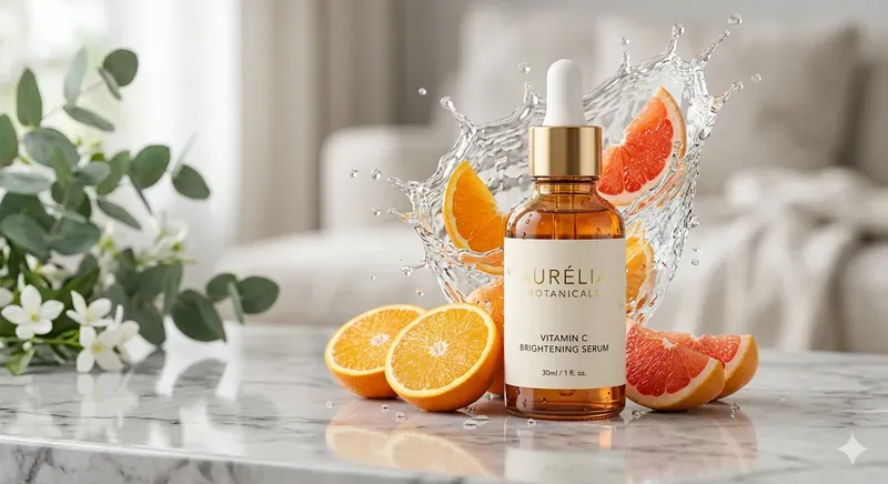 Luxury Skincare Advertisement Products