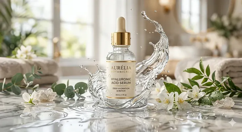 Luxury Skincare Advertisement Products
