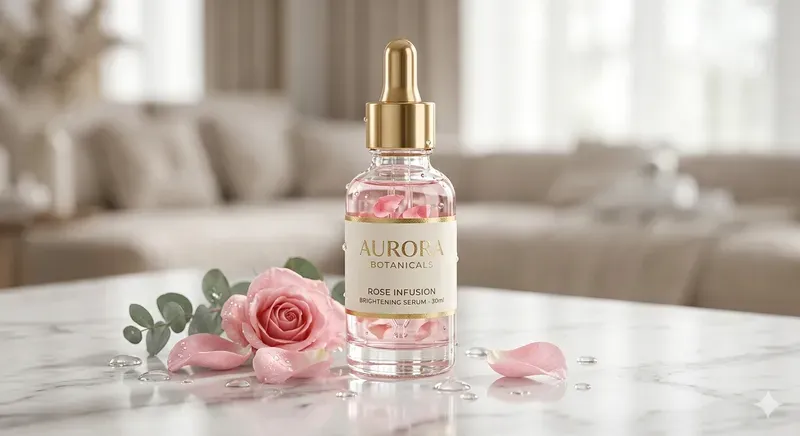 Luxury Skincare Advertisement Products