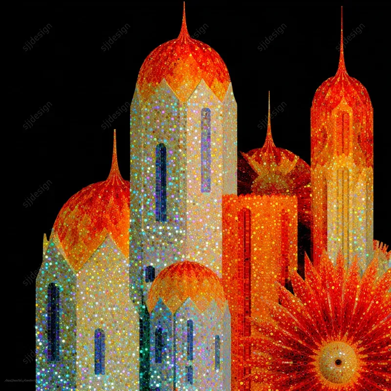 Radiant Prism Iconography Art