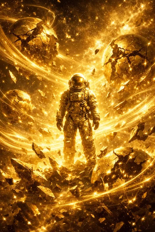 Supernatural Galaxy Golden Cosmics